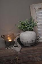 Metalen draadmand 30 cm, Huis en Inrichting, Woonaccessoires | Vazen, Ophalen of Verzenden, Nieuw