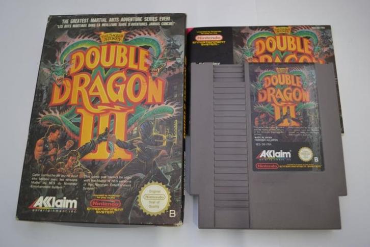 Double Dragon III (NES FRA CIB), Spelcomputers en Games, Games | Nintendo NES, Zo goed als nieuw, Verzenden