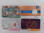 Nederland. 4 Bijzondere zeldzame coincards (Zonder