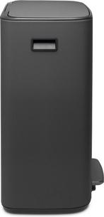 Brabantia Bo Prullenbak - 60 liter - Mineral Infinite Grey, Verzenden, Zo goed als nieuw