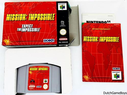 Nintendo 64 / N64 - Mission Impossible - UKV, Spelcomputers en Games, Games | Nintendo 64, Gebruikt, Verzenden