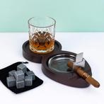 Whiskey en sigaar cadeauset, Verzenden, Nieuw