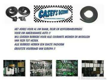 Deurrubbers en raamrubbers voor uw Amerikaanse auto en truck beschikbaar voor biedingen