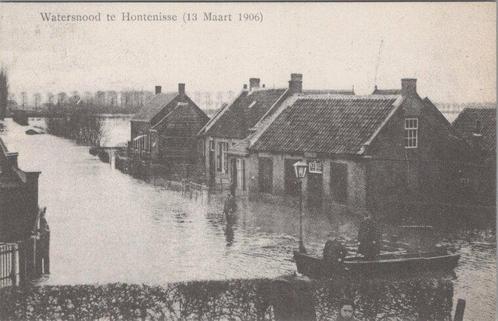 HONTENISSE - Watersnood te Hontenisse (13 Maart 1906), Verzamelen, Ansichtkaarten | Nederland, Verzenden