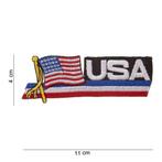 USA embleem patch van stof art. nr. 1041, Verzamelen, Militaria | Algemeen, Verzenden