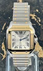Cartier Santos Small - White Dial - Steel/ Gold - W2SA0033, Sieraden, Tassen en Uiterlijk, Horloges | Dames, Nieuw, Polshorloge