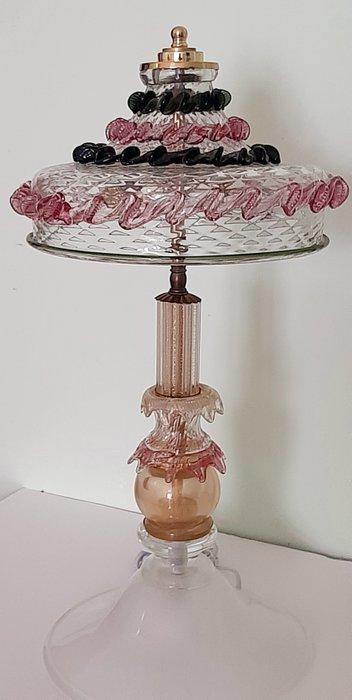 Seguso - Buffet tafellamp - aan tafel - Muranoglas, Antiek en Kunst, Antiek | Lampen