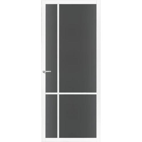 Skantrae binnendeur SSL 4409 88x211,5 (Stomp, Rookglas), Doe-het-zelf en Verbouw, Deuren en Horren, Nieuw, Glas, Hout, Binnendeur