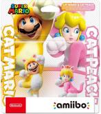 Nintendo Amiibo Super Mario 2-Pack-Cat Mario & Cat Peach, Verzamelen, Ophalen of Verzenden, Nieuw