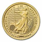 Gouden Britannia 1 oz 2024 (King Charles), Postzegels en Munten, Munten | Europa | Niet-Euromunten, Goud, Losse munt, Overige landen