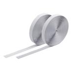 FORTEX klittenband zelfklevend set 2x 10 meter x 20 mm, Verzenden, Nieuw