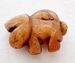 Bactrisch of Sino-Siberisch agaat XXS Konijn Bedel Talisman, Antiek en Kunst