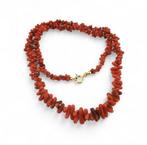 Koraal - Zilver - Halsketting - ambachtelijke productie