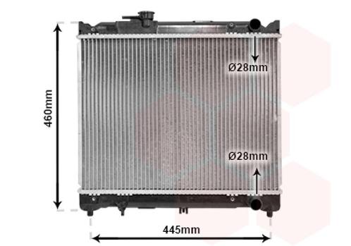 RADIATOR VOOR SUZUKI VITARA 1988-1999 1770060A00, Auto-onderdelen, Airco en Verwarming, Nieuw, Ophalen of Verzenden