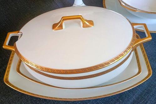 Rosenthal, Thomas - Tafelservies voor 12 (42) - 24 kt goud, Antiek en Kunst, Antiek | Meubels | Tafels