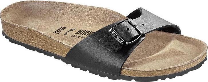 Birkenstock Madrid - 37 - Dames Slippers Small fit - Black, Kleding | Dames, Schoenen, Verzenden