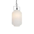 Buiten hanglamp wit 20 cm met stekker IP44 - Pion, Nieuw, Kunststof, Minder dan 50 watt