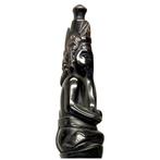 Horn Keris-handvat Bali - Ganesha beeldhouwen - Indonesië, Antiek en Kunst