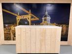 Steigerhouten Balie Deluxe, Ophalen of Verzenden, Nieuw, Inclusief barstoelen