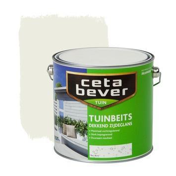 Cetabever - Tuinbeits Tuinhout Dekkend - Cremewit 714 - 1..., Doe-het-zelf en Verbouw, Verf, Beits en Lak, Beits, Beige, Nieuw