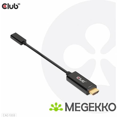 CLUB3D HDMI to USB Type-C 4K60Hz Active Adapter M/F, Computers en Software, Overige Computers en Software, Nieuw, Verzenden