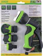 2dekans | Kinzo Sproeikopset - 4 Onderdelen - 8 Functies -, Tuin en Terras, Hand-tuingereedschap, Ophalen of Verzenden, Zo goed als nieuw