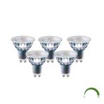 Voordeelpak | 5 stuks | LED Spot 5.5W |  GU10 | Dimbaar, Huis en Inrichting, Lampen | Losse lampen, Ophalen of Verzenden, Nieuw