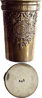 Ar-schuetzenbecher 1 1906 Schweiz-neuchatel, Verzenden