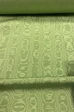 Prestigieuze groene moiréstof zonder voorbehoud! - Textiel -, Antiek en Kunst