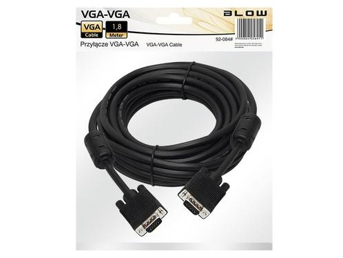 VGA kabel M-M 1,8 meter - FullHD, Doe-het-zelf en Verbouw, Overige Doe-het-zelf en Verbouw, Nieuw, Ophalen of Verzenden
