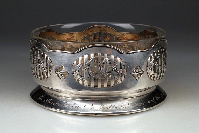 Wilhelm Binder - Taartstandaard - .800 zilver, Antiek en Kunst, Antiek | Goud en Zilver