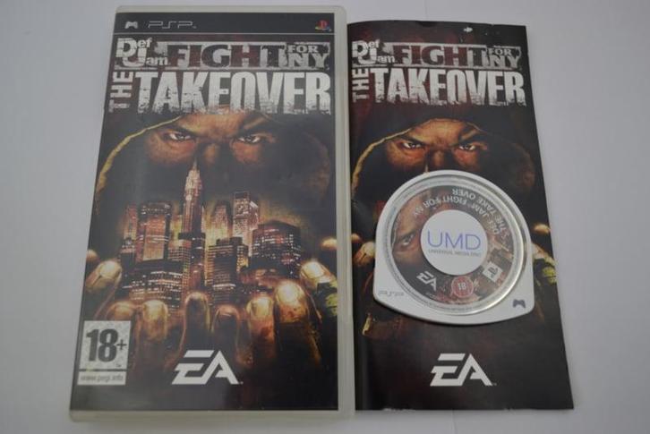 Def Jam Fight For NY - Takeover (PSP PAL), Spelcomputers en Games, Games | Sony PlayStation Portable, 1 speler, Zo goed als nieuw
