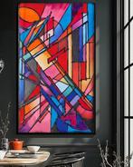 Ksavera - Cubism A1425 - abstract painting on XXL canvas