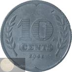 Nederland. Wilhelmina. 10 Cents 1941, 1942 & 1943 (3