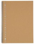 HEMA Collegeblok A4 geruit 10x10mm kraft, Diversen, Verzenden, Nieuw