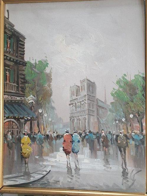 Antonio de Vity ( 1901 - 1993 ) - notre Dame de Paris, Antiek en Kunst, Kunst | Schilderijen | Klassiek
