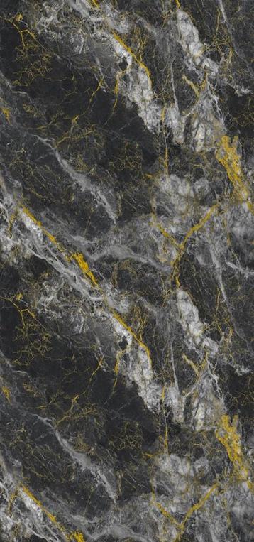Wandpaneel Isodeco Carrara 120x260 cm PVC Hoogglans Midnight beschikbaar voor biedingen