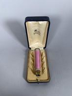 Theepot - Emaille, Zilver, vermiljoen, Antiek en Kunst, Antiek | Goud en Zilver