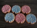 Handgemaakte  beschuit met muisjes, Kinderen en Baby's, Kraamcadeaus en Geboorteborden, Ophalen of Verzenden, Nieuw, Kraamcadeau