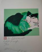 Walasse Ting (1929-2010) - Greene Cat