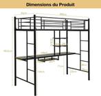 2dekans | Coast Stapelbed - 2 Ladders - Metaal -, Huis en Inrichting, Ophalen of Verzenden, Zo goed als nieuw
