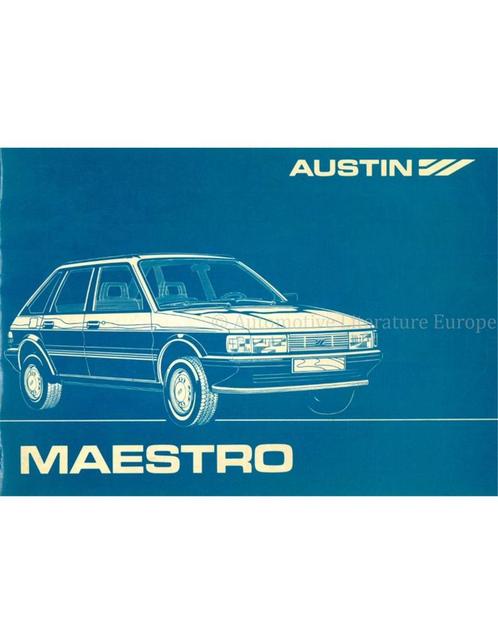1983 AUSTIN MAESTRO INSTRUCTIEBOEKJE NEDERLANDS, Auto diversen, Handleidingen en Instructieboekjes