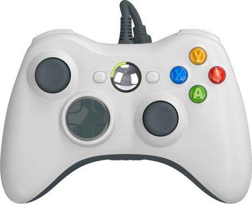 Controller Bedraad voor Xbox 360 - Wit (Nieuw), Spelcomputers en Games, Spelcomputers | Xbox 360, Nieuw, Verzenden