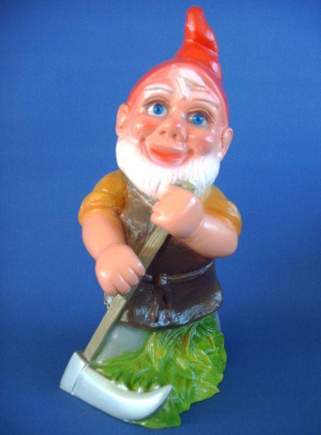 Tuinkabouter met zeis, Tuin en Terras, Tuinbeelden, Nieuw, Verzenden