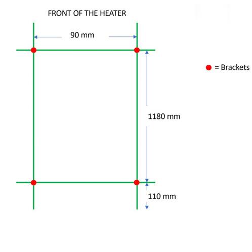 Designradiator TVS PLUS 2 Geborsteld Goud 140 x 13.5 cm, Doe-het-zelf en Verbouw, Sanitair, Ophalen of Verzenden