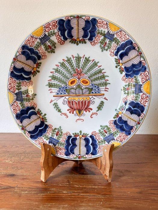 Tichelaar Makkum - Schotel - Aardewerk - Grote, Antiek en Kunst, Antiek | Glas en Kristal