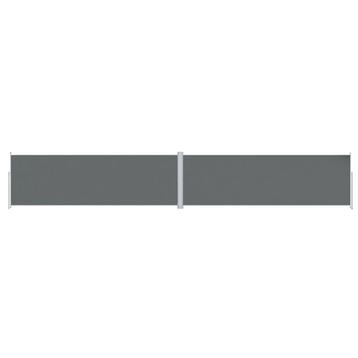 Windscherm 200x1200cm Antraciet - Retourdeal - 45% Korting! beschikbaar voor biedingen