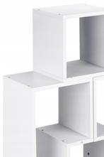Modulaire witte kast 63x25x80 cm - Multifunctioneel dress..., Huis en Inrichting, Kasten | Boekenkasten, Ophalen of Verzenden