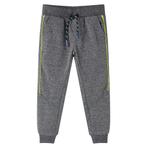 vidaXL Kinderjoggingbroek 104 gemêleerd grijs, Verzenden, Nieuw
