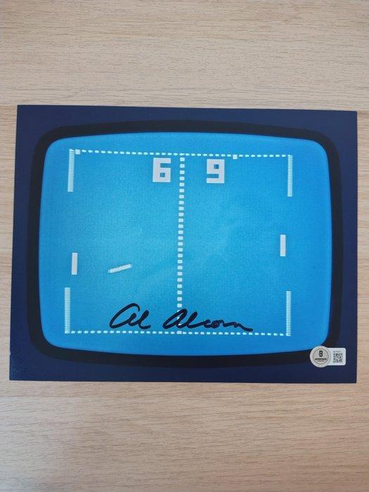 Atari - Rare Autograph From Allan Alcorn Creator of Pong, Spelcomputers en Games, Spelcomputers | Overige Accessoires